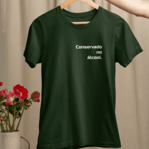 Conservado no álcool