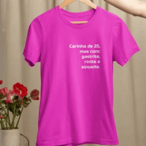 Carinha de 25, mas com sinusite, rinite e gastrite